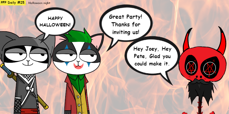 25 - PFP Daily Halloween - Great Party